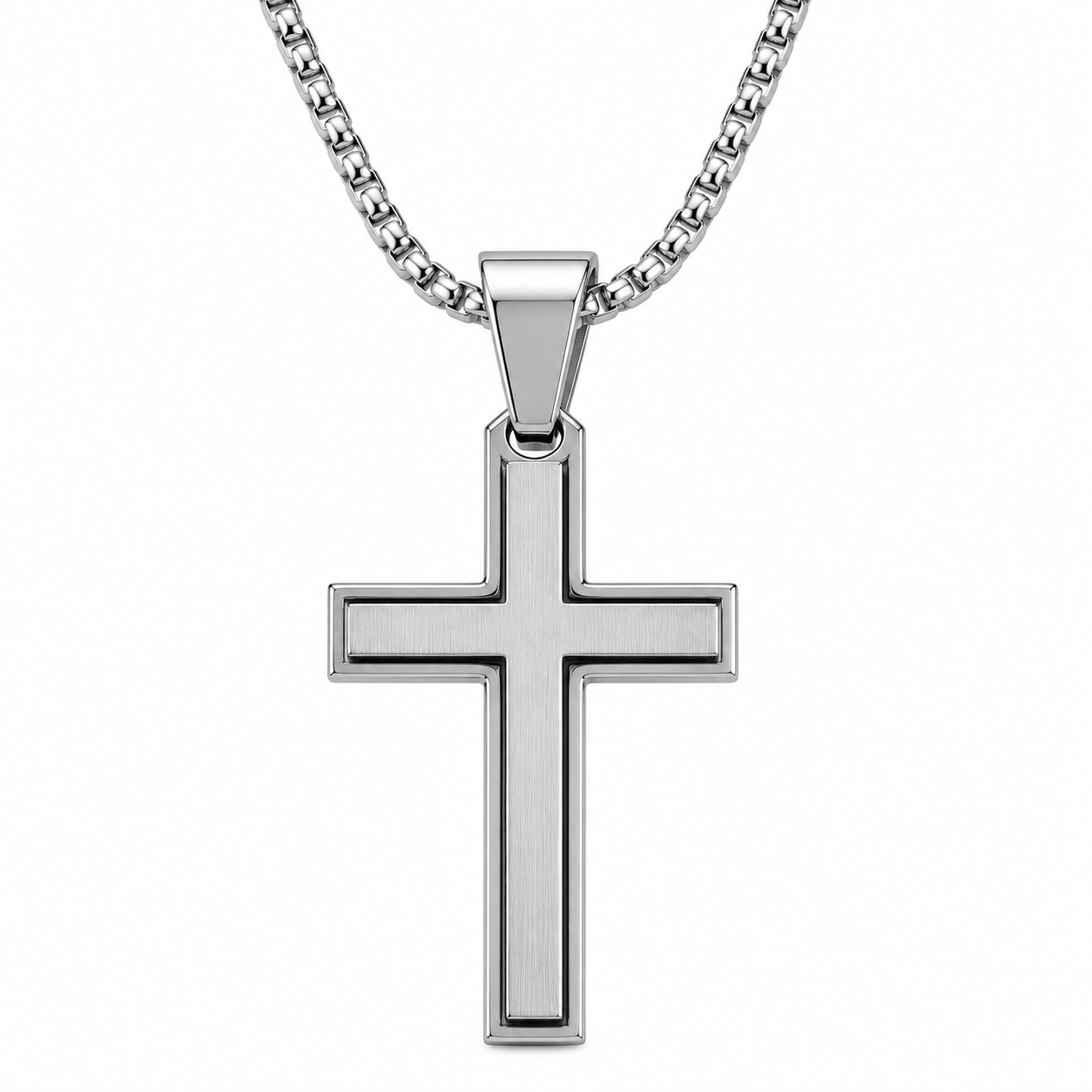 Stainless Steel Cross Pendant