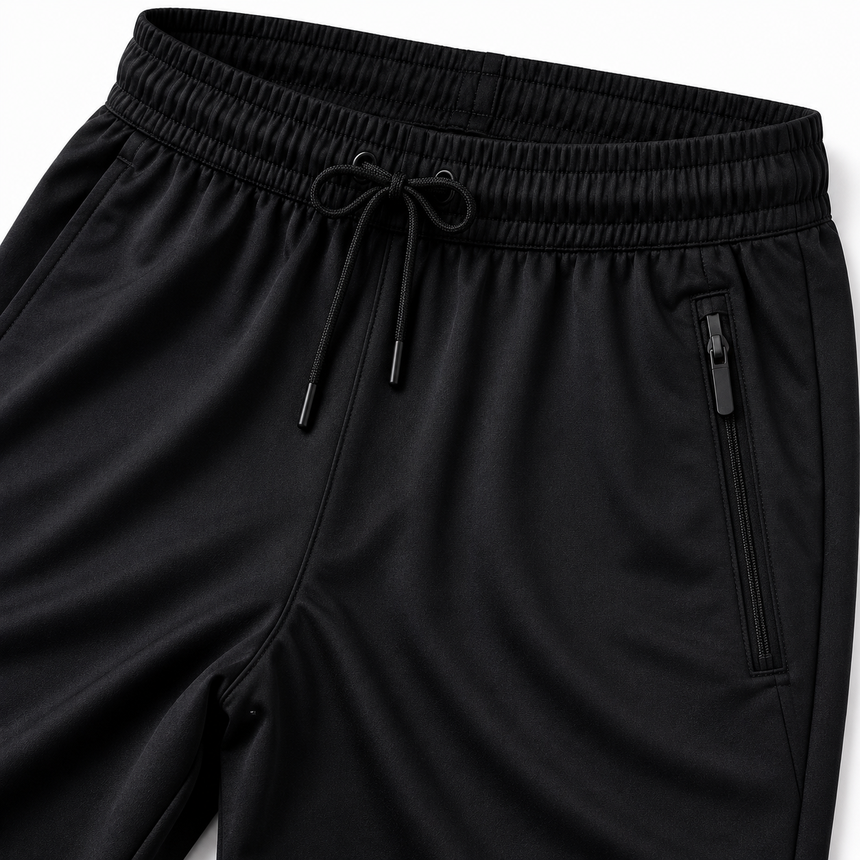 Premium Performance Polyester Sports Trousers – Black | Halliverton