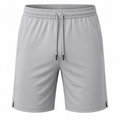 Performance Polyester Sports Shorts – Light Grey | Halliverton